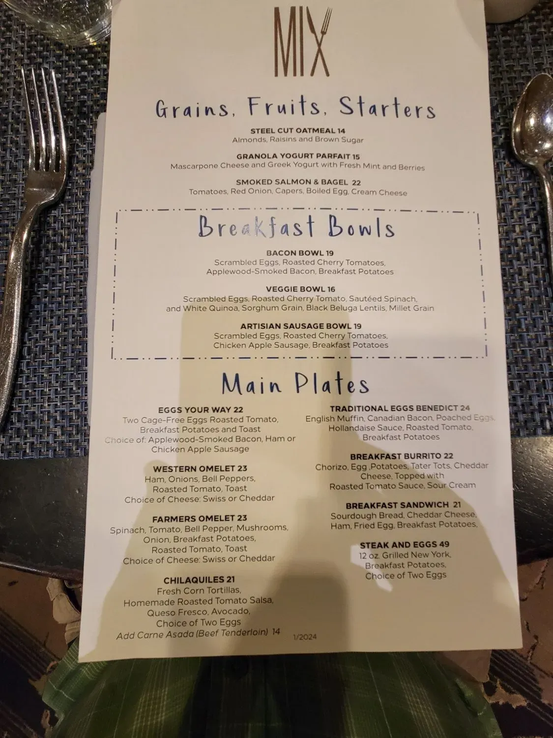 Menu 6