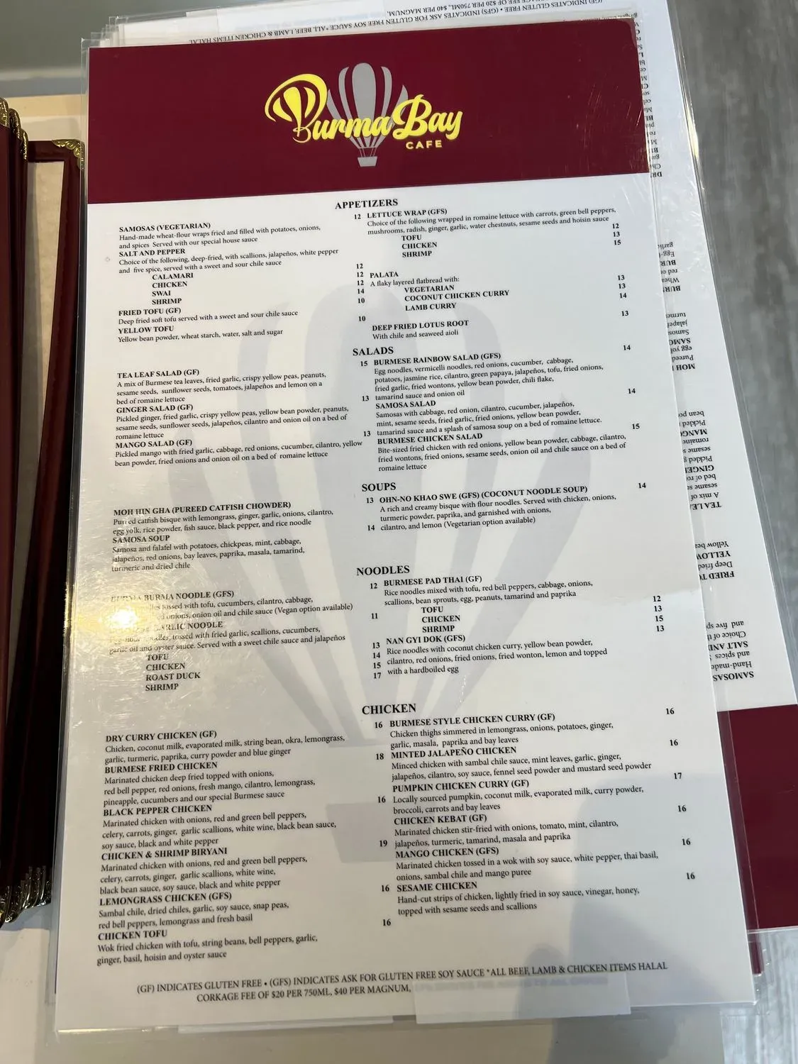 Menu 6