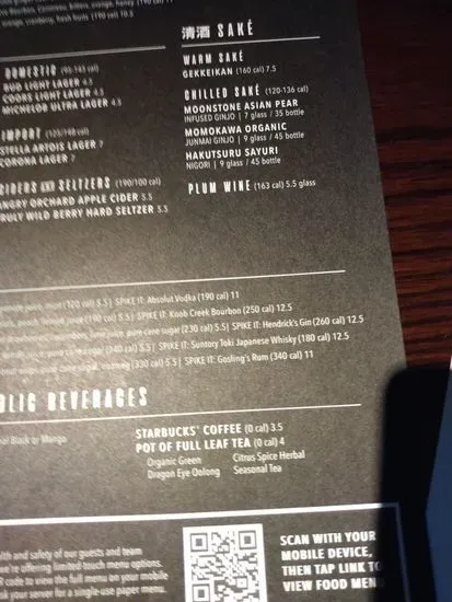 Menu 6