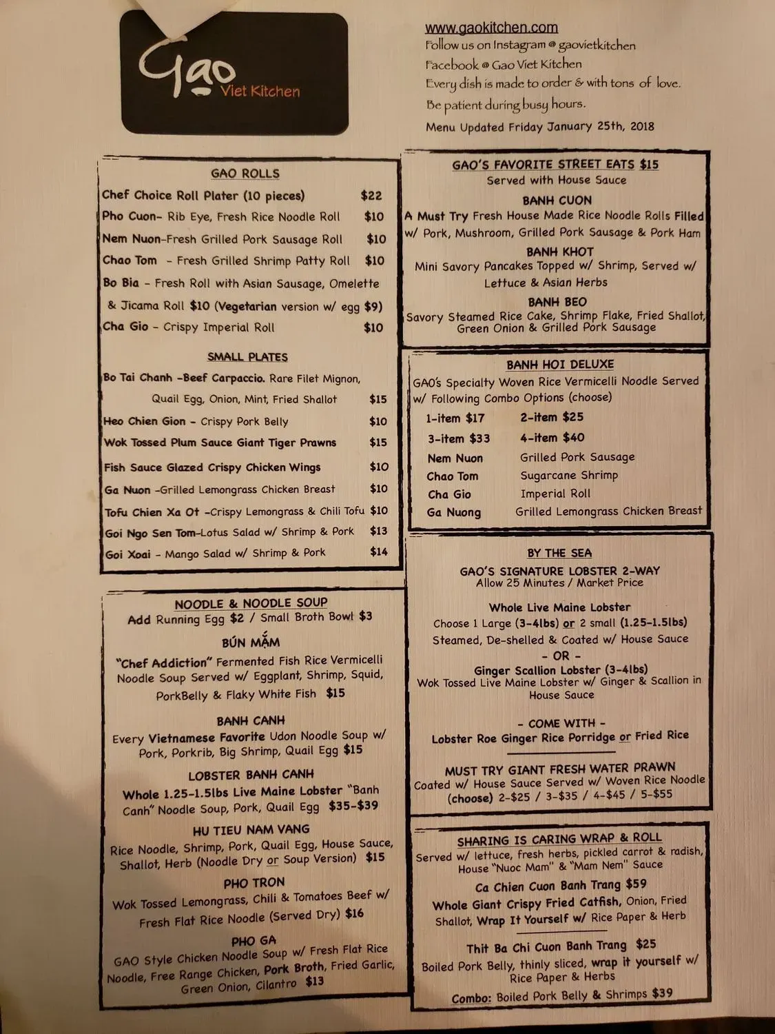 Menu 6