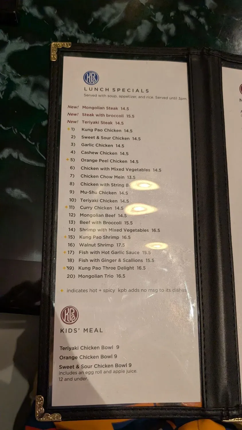 Menu 4