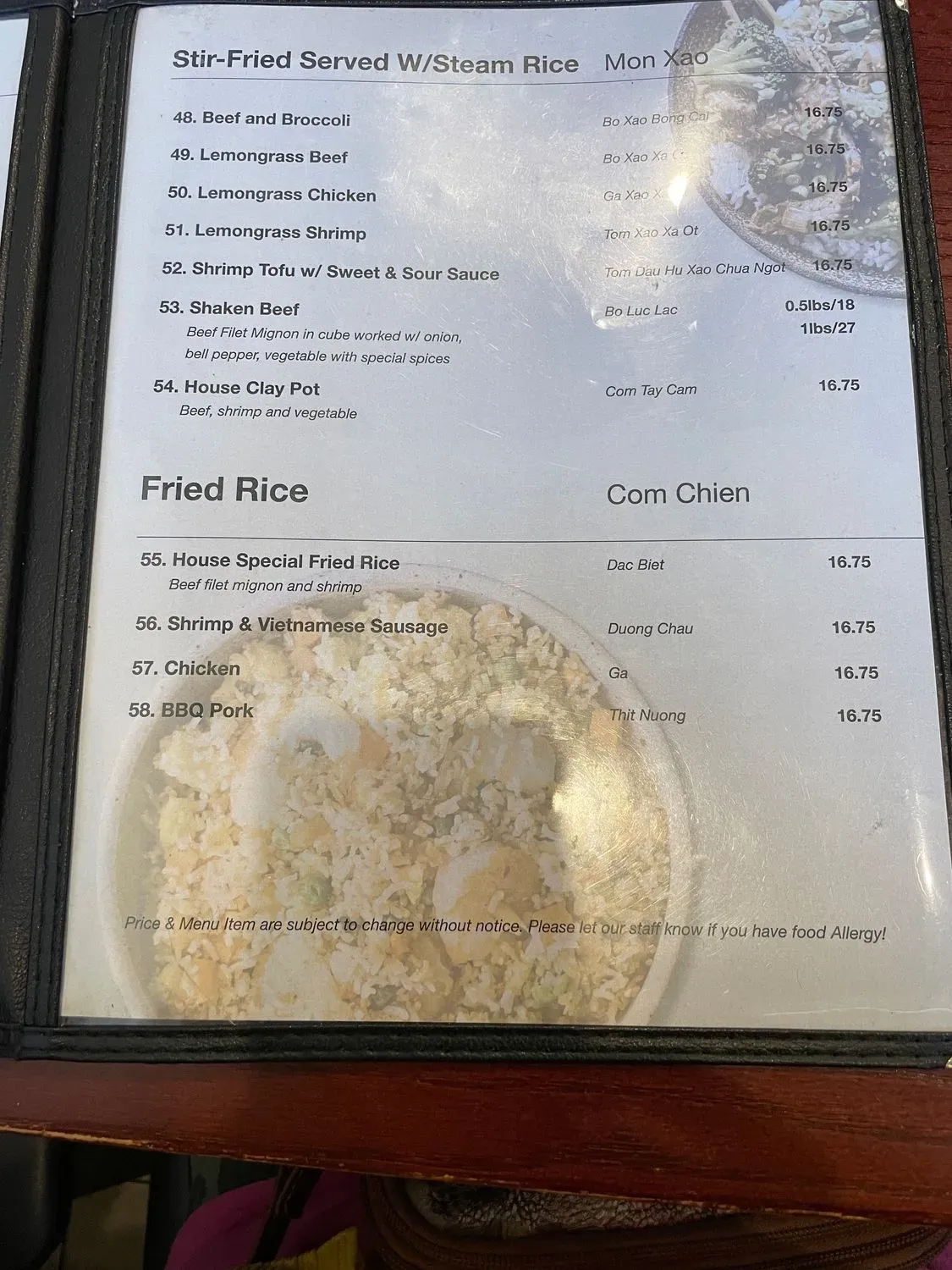 Menu 4