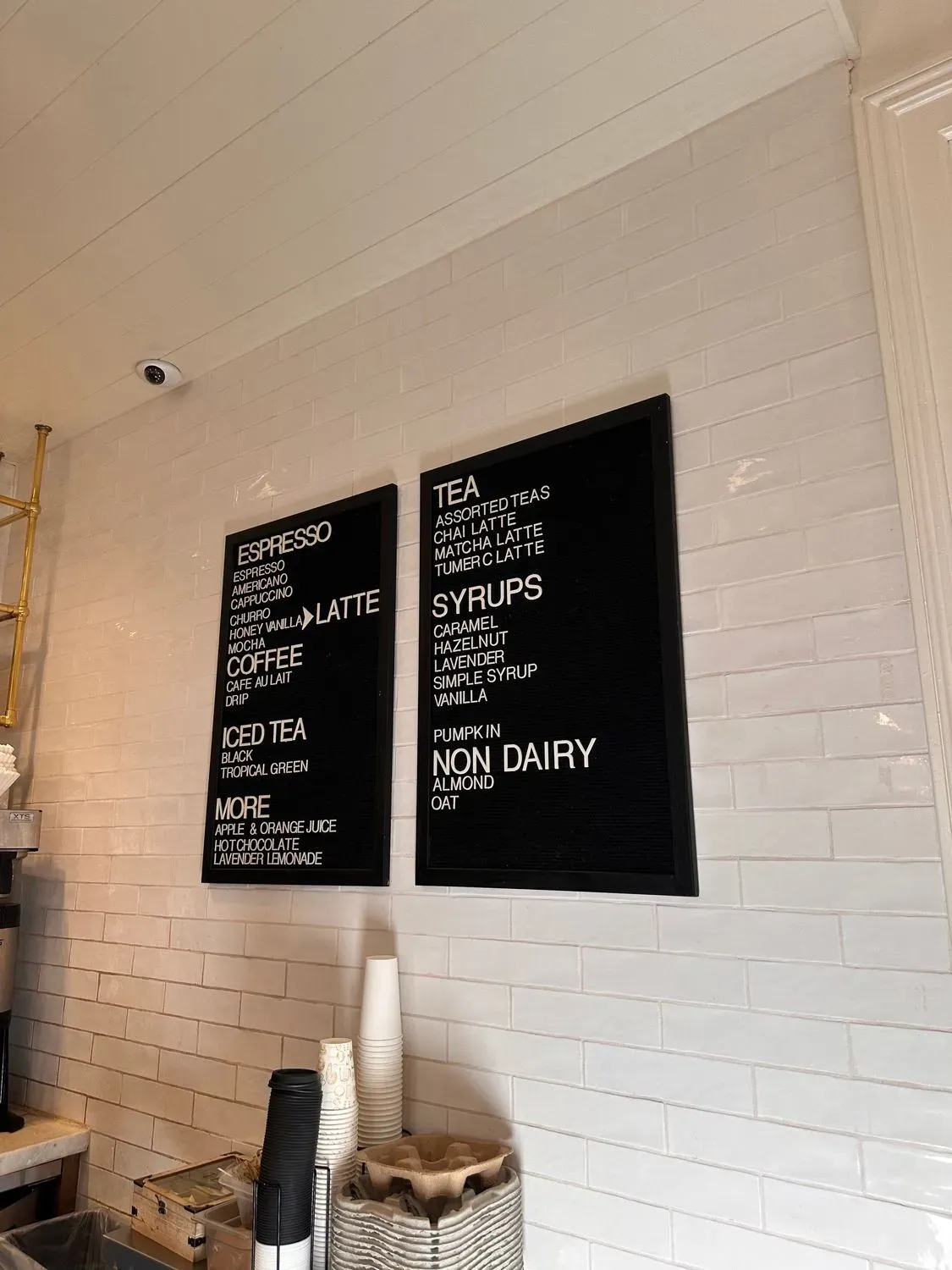 Ellie's Table Menu - Updated November 2025