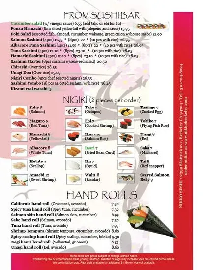 Menu 4