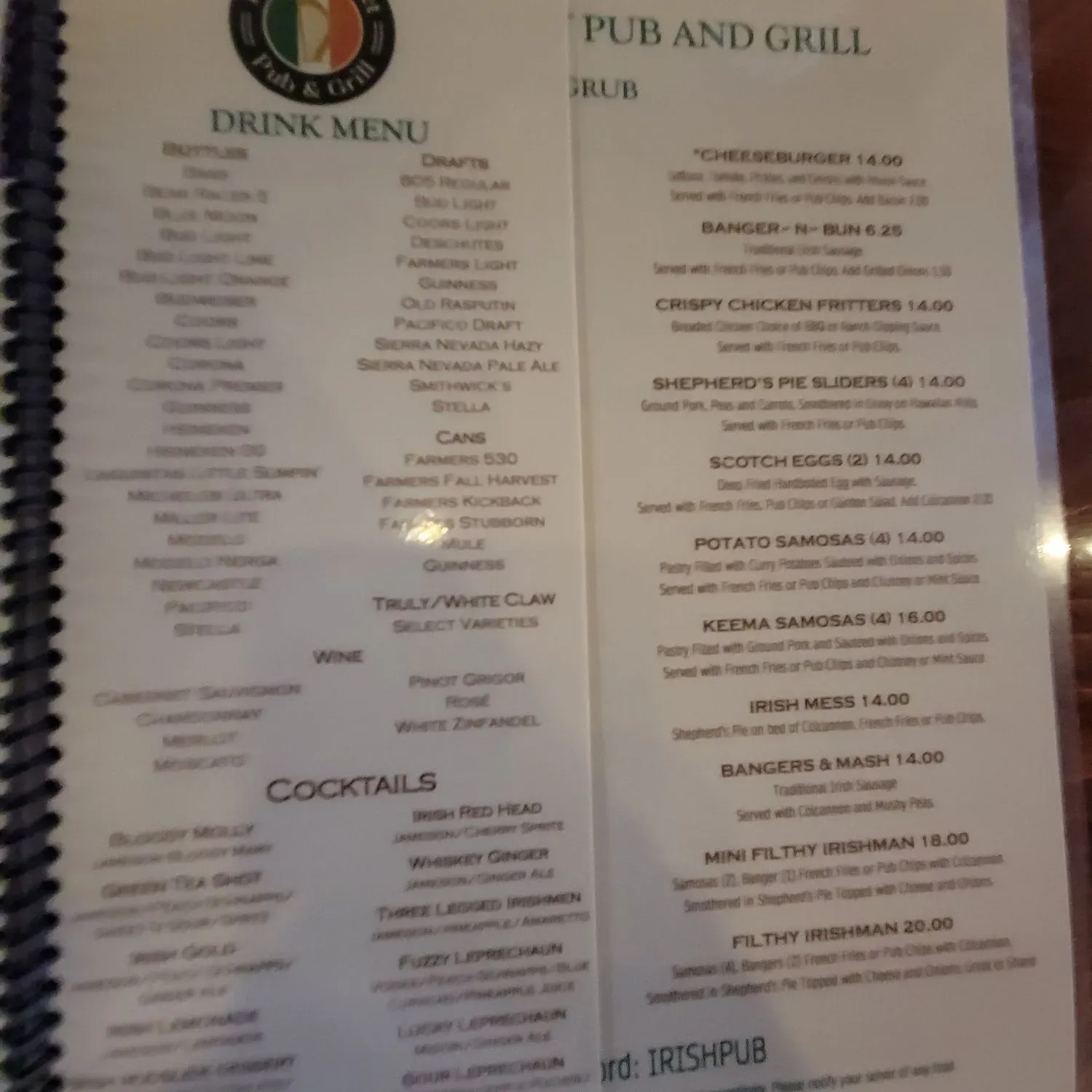 Menu 6