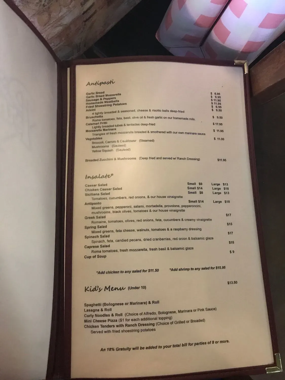 Menu 3