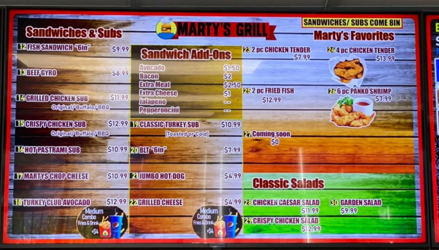 Menu 4