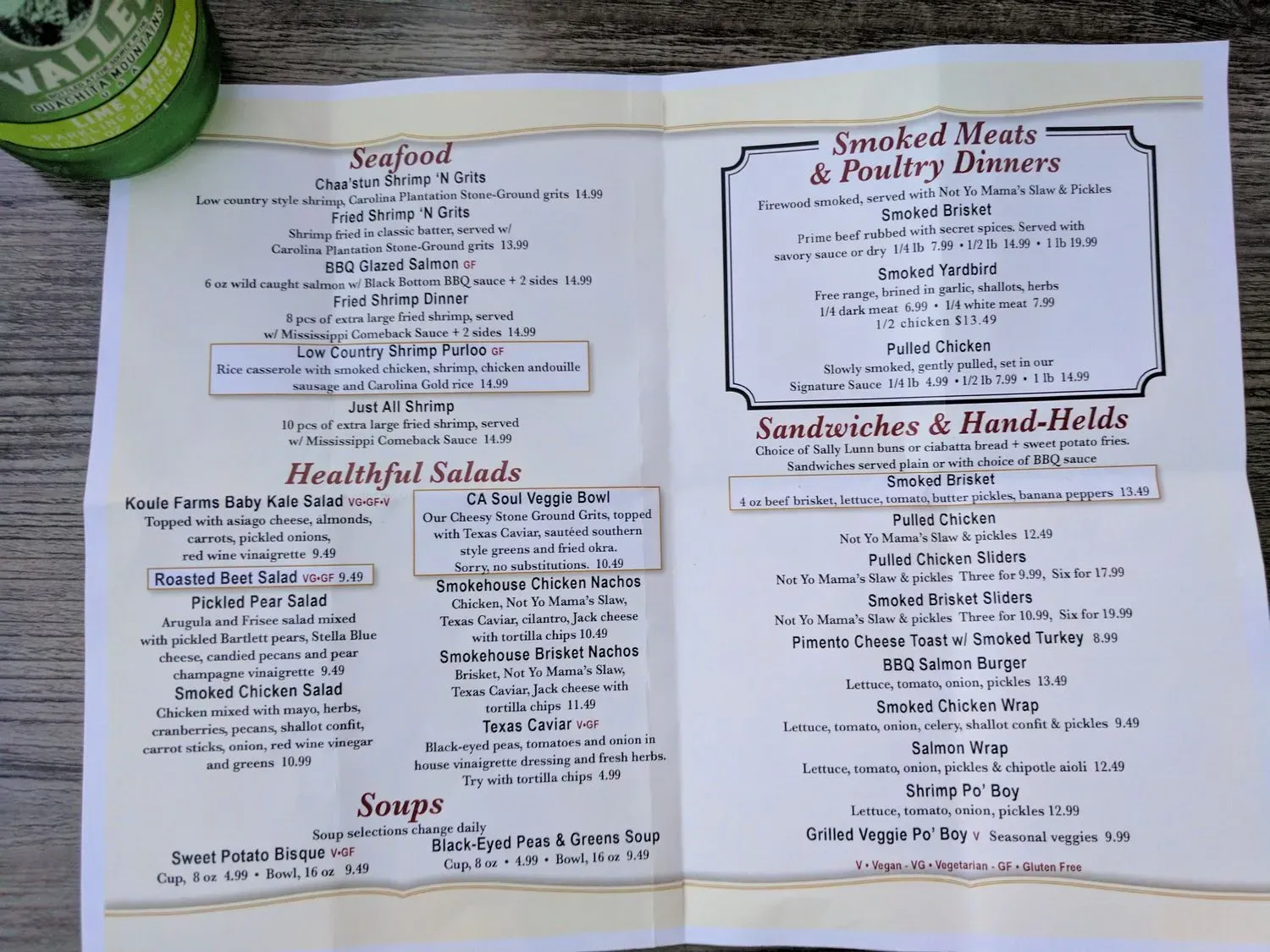 Menu 4