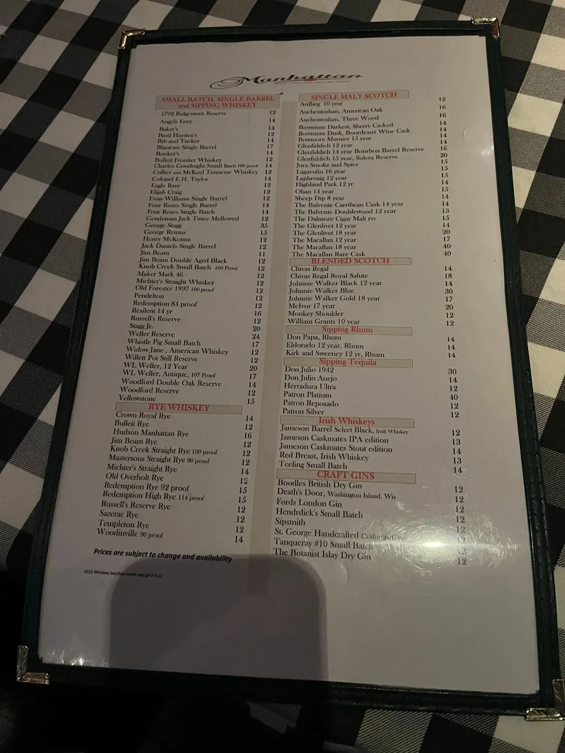 Menu 3