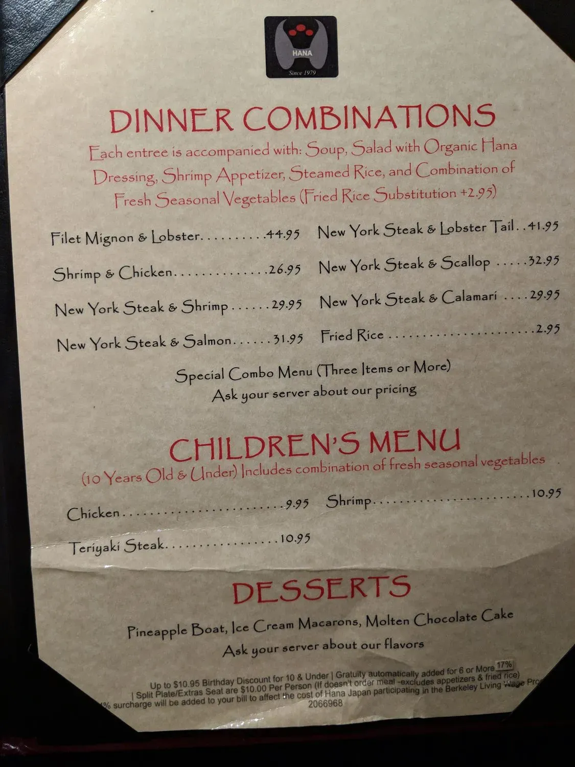 Menu 6