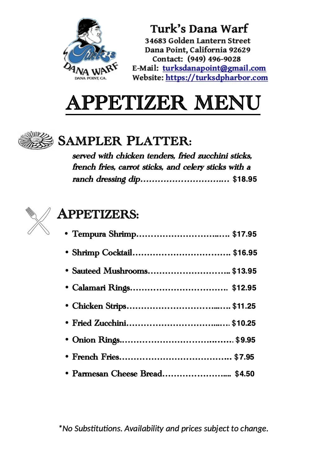 Menu 6