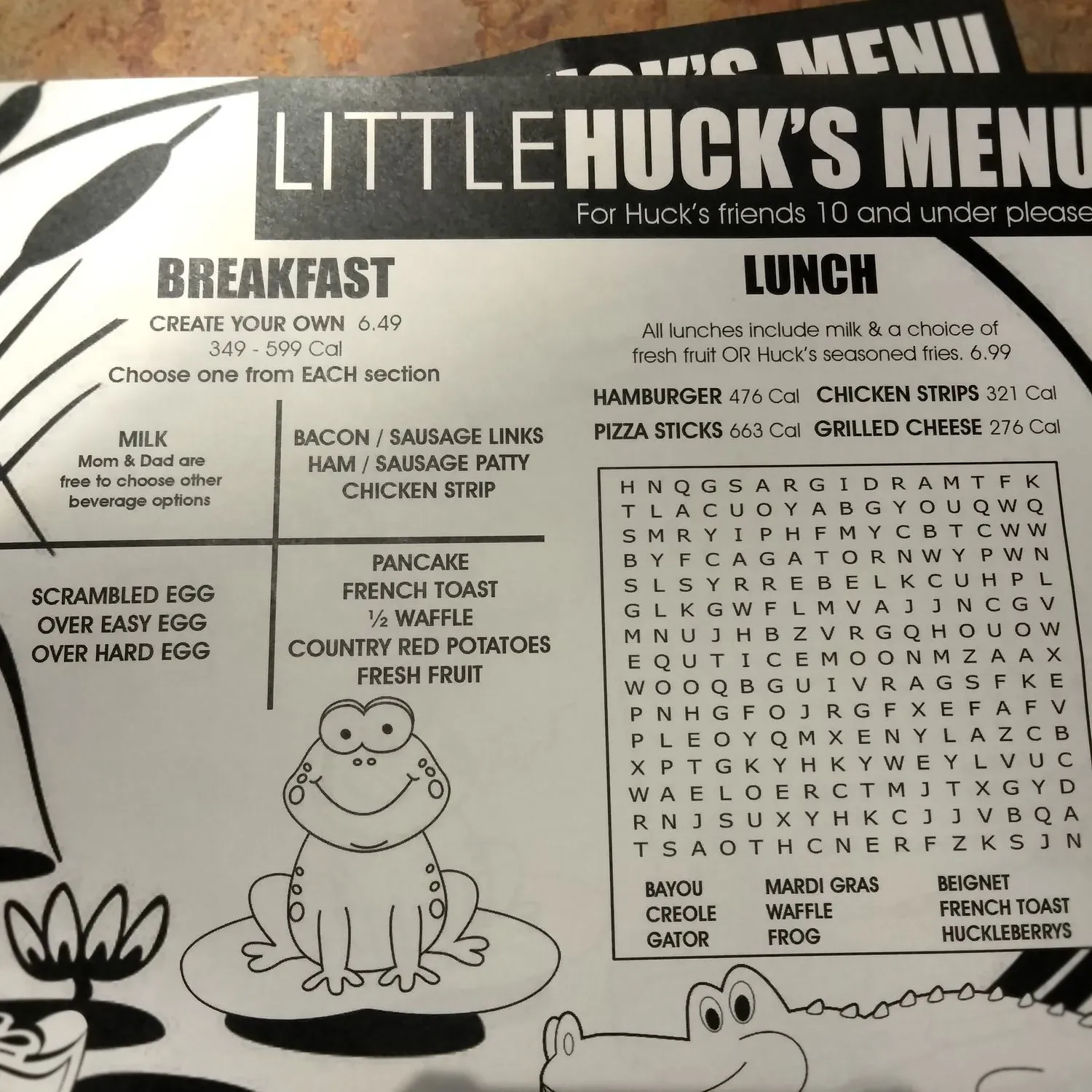 Menu 6