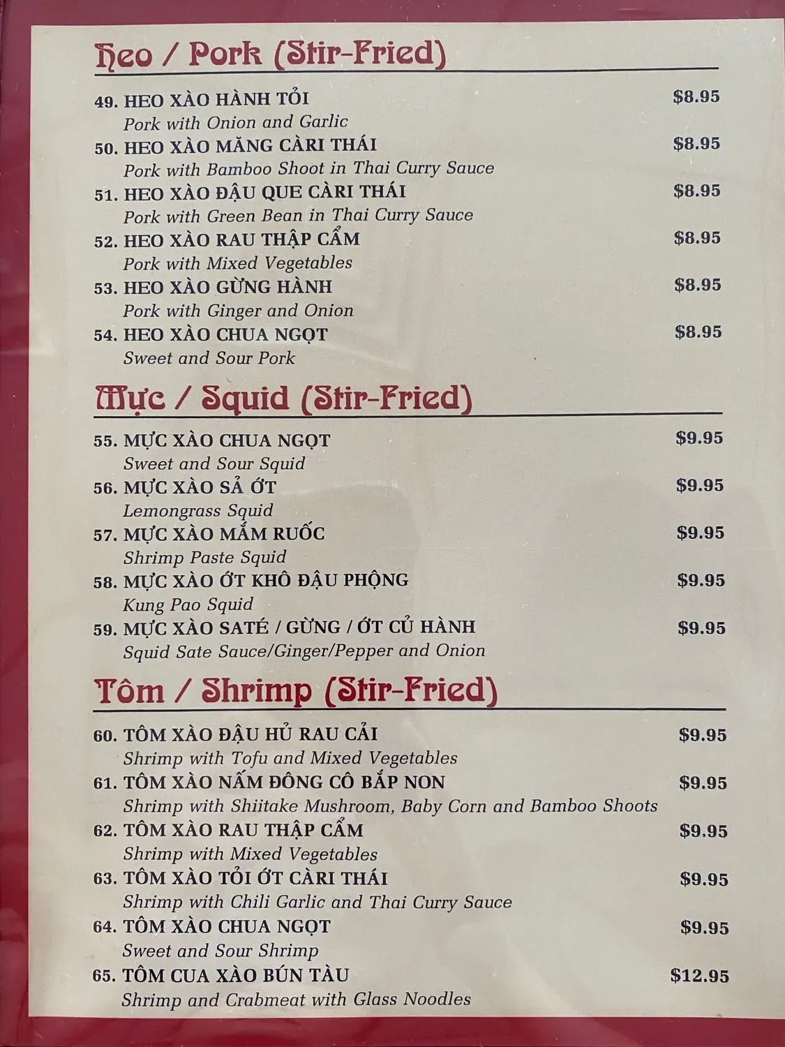 Menu 3