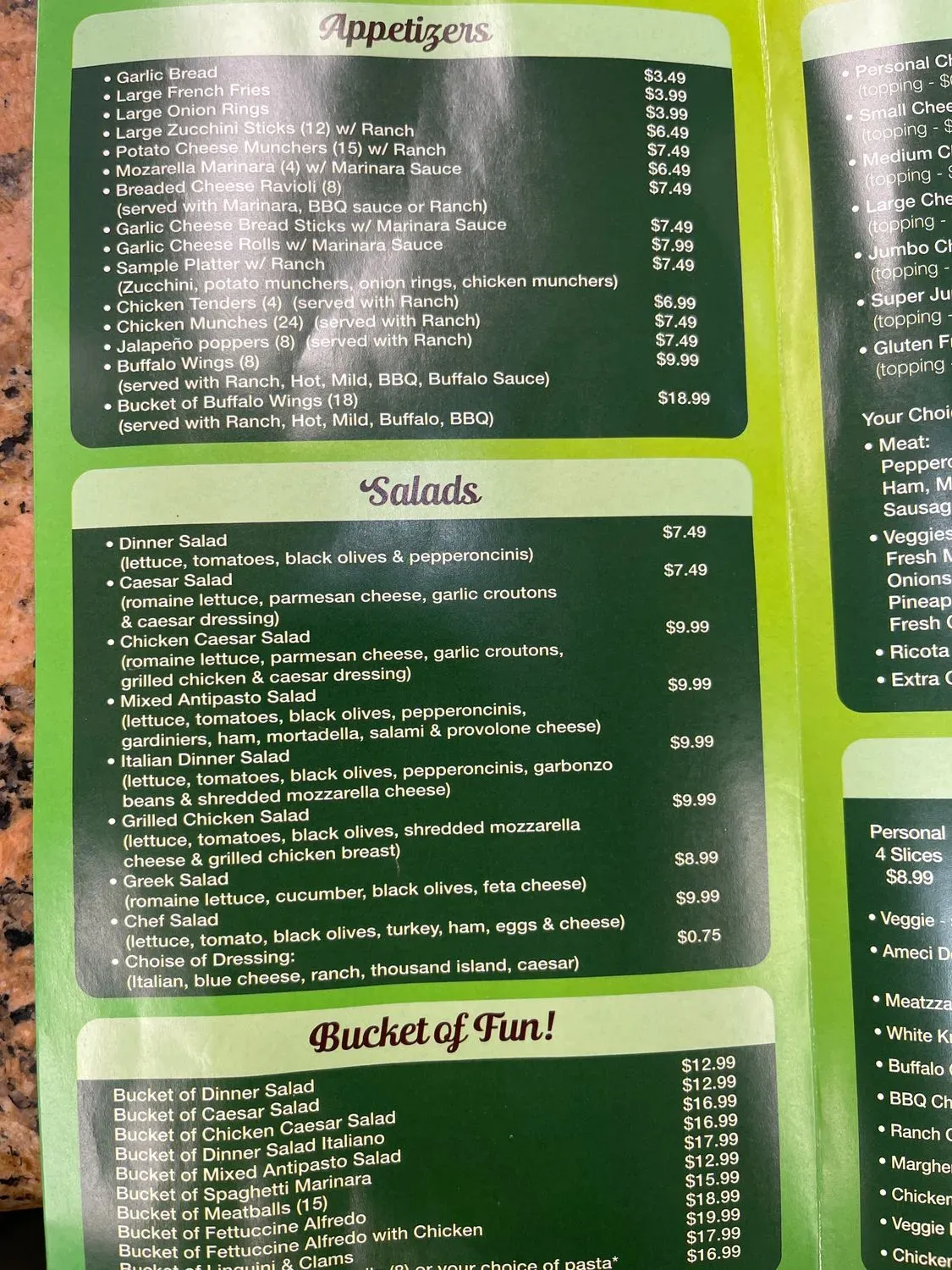 Menu 3