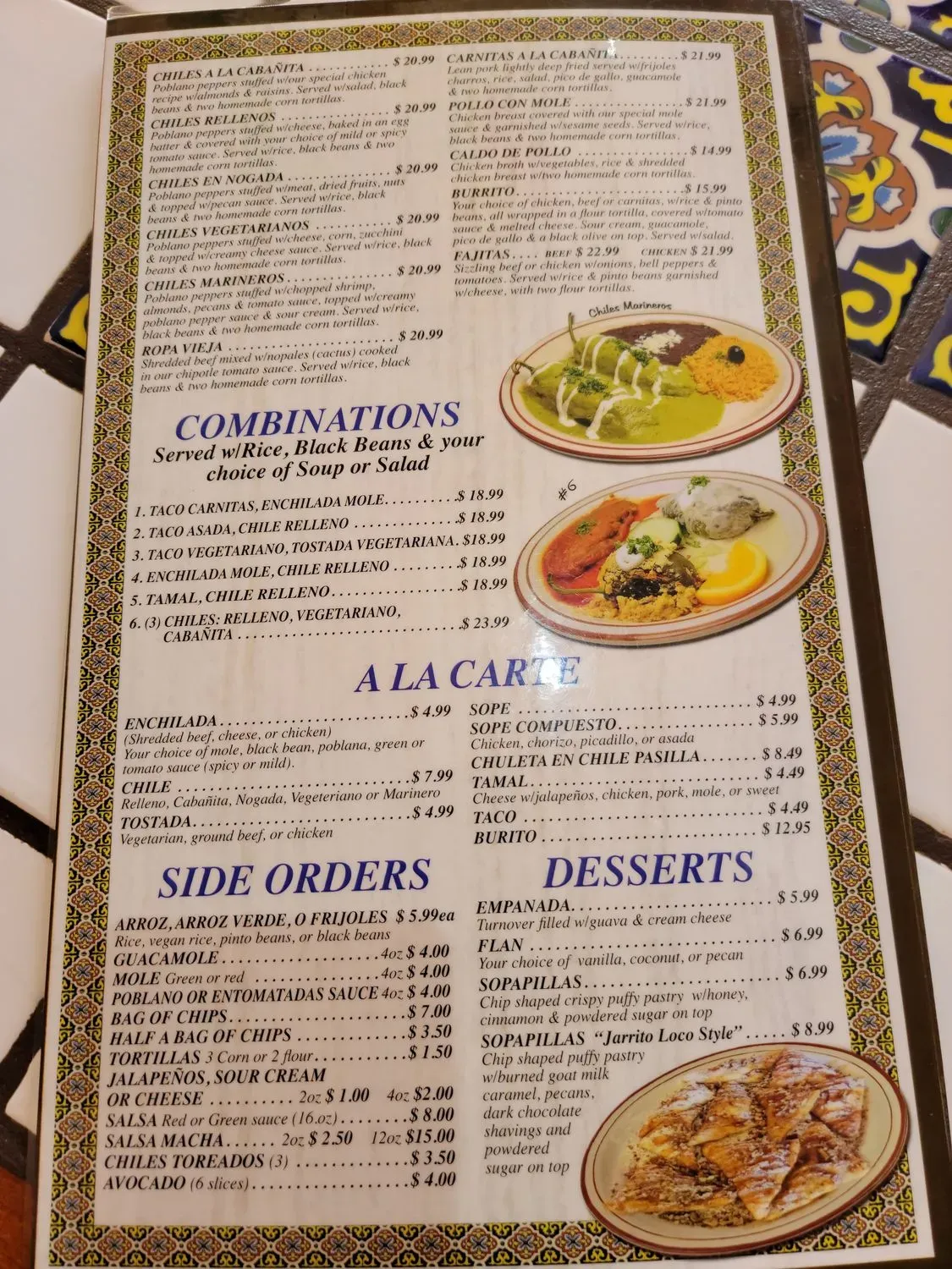 Menu 3