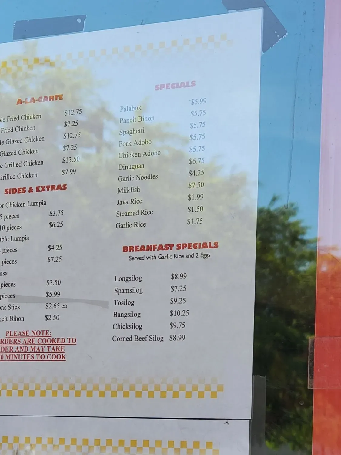 Menu 6