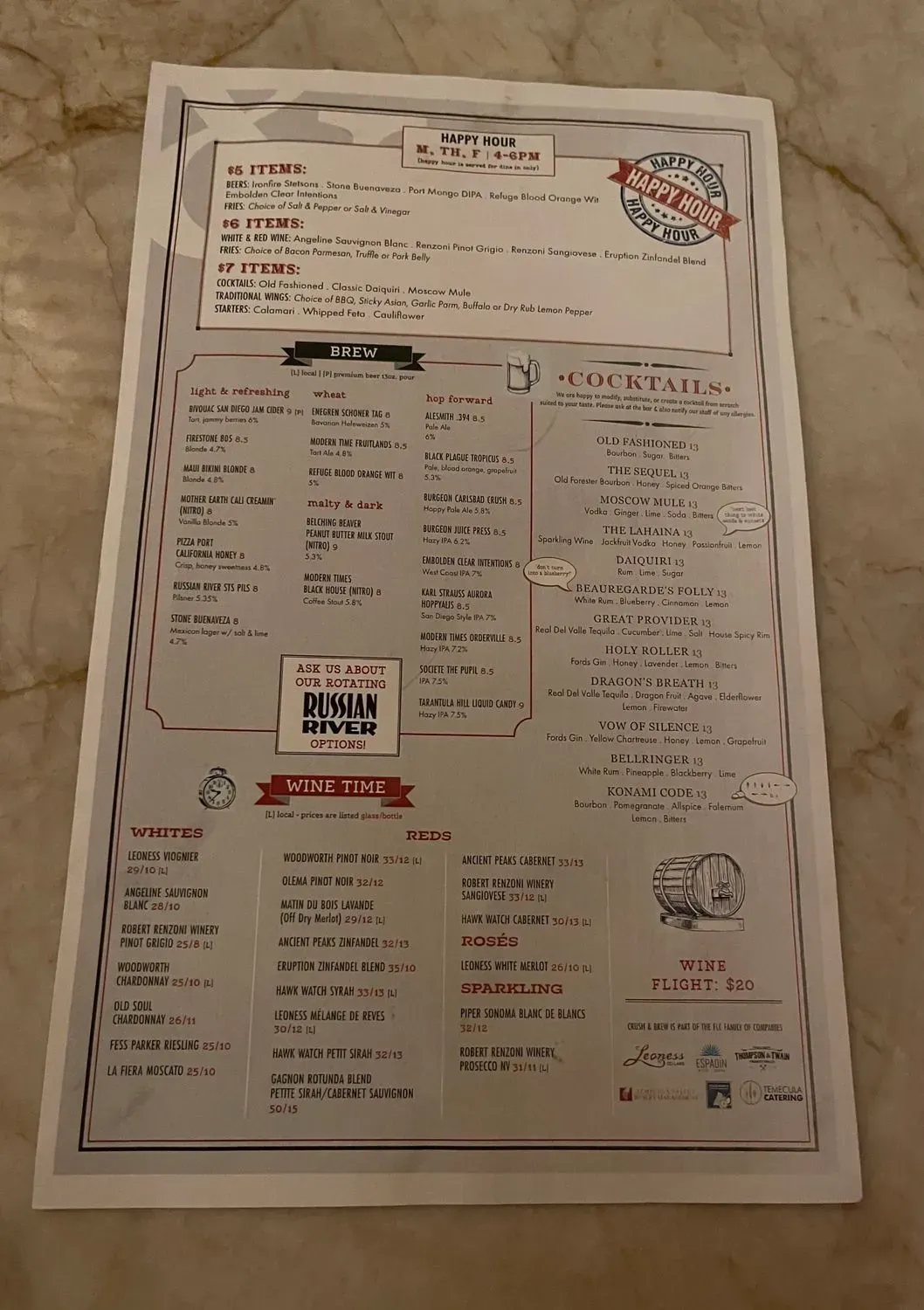 Menu 4