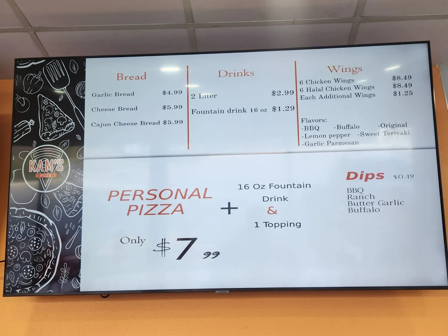 Menu 6