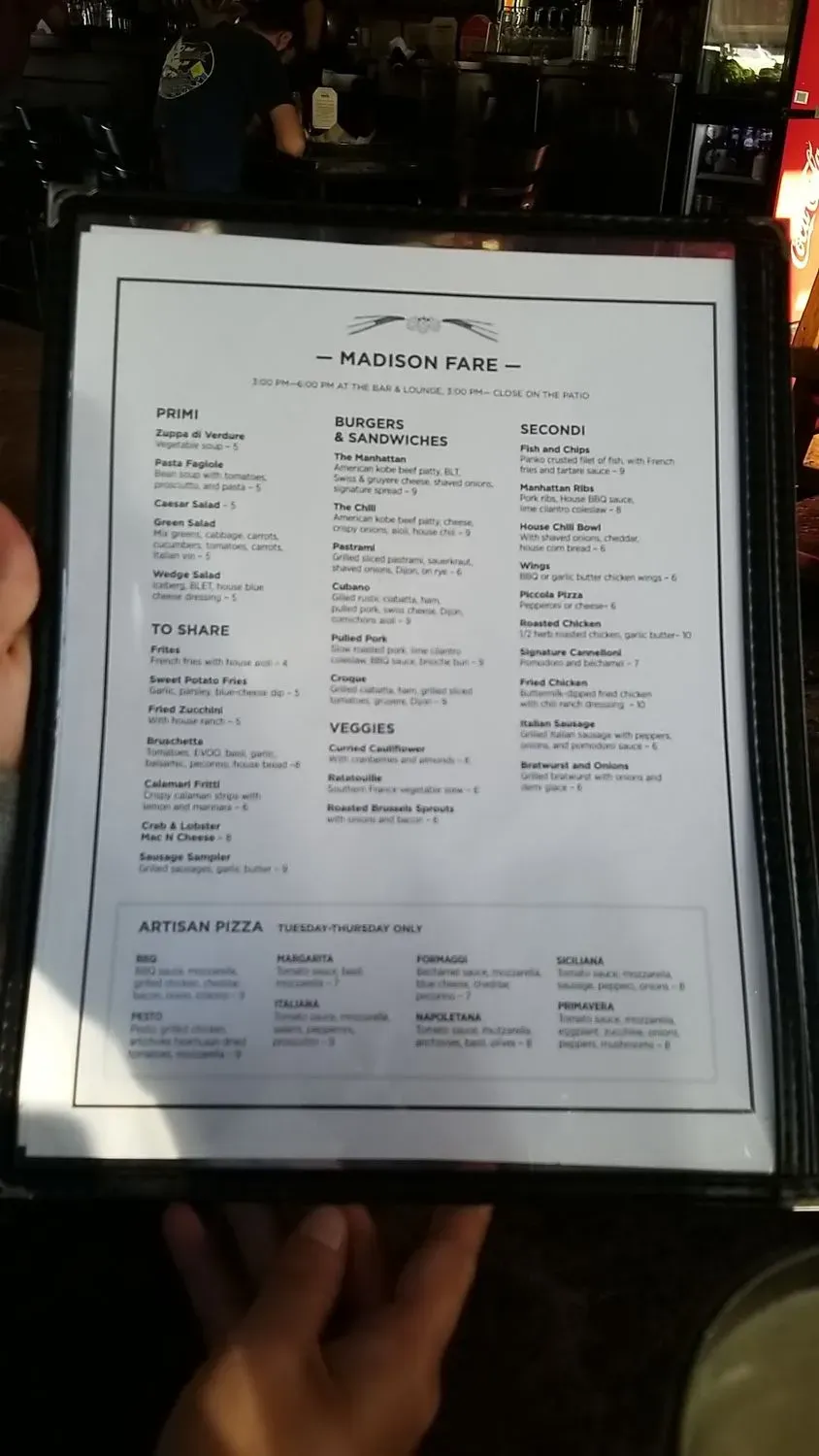 Menu 6