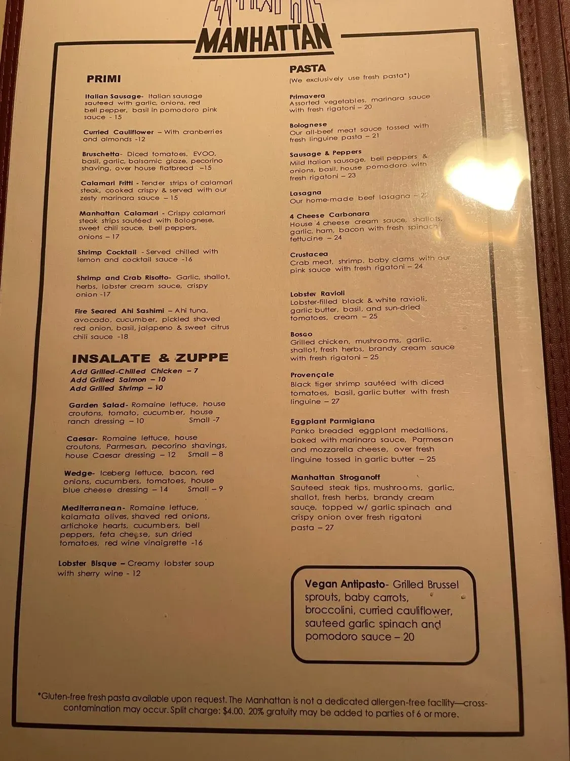 Menu 4