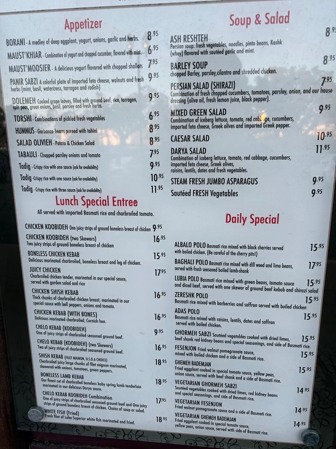 Menu 6