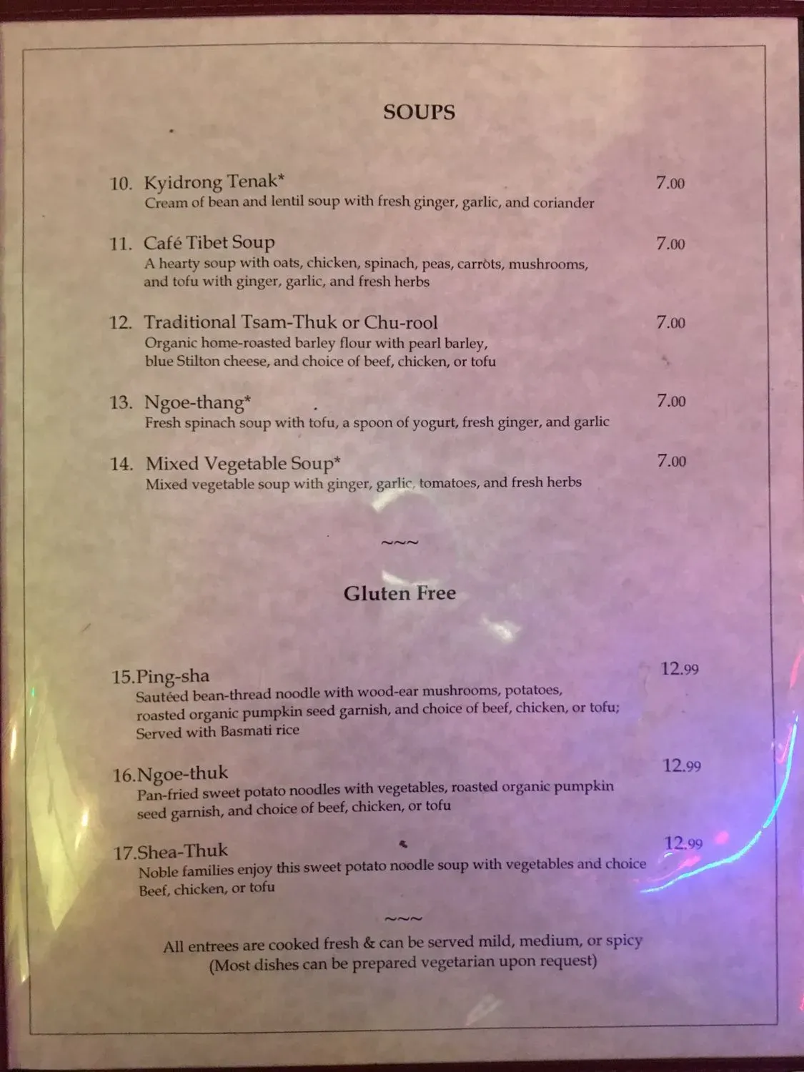 Menu 4