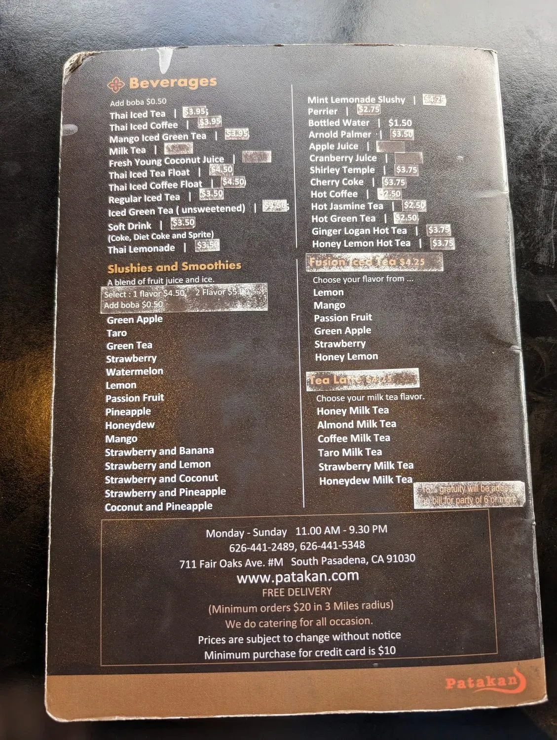 Menu 4