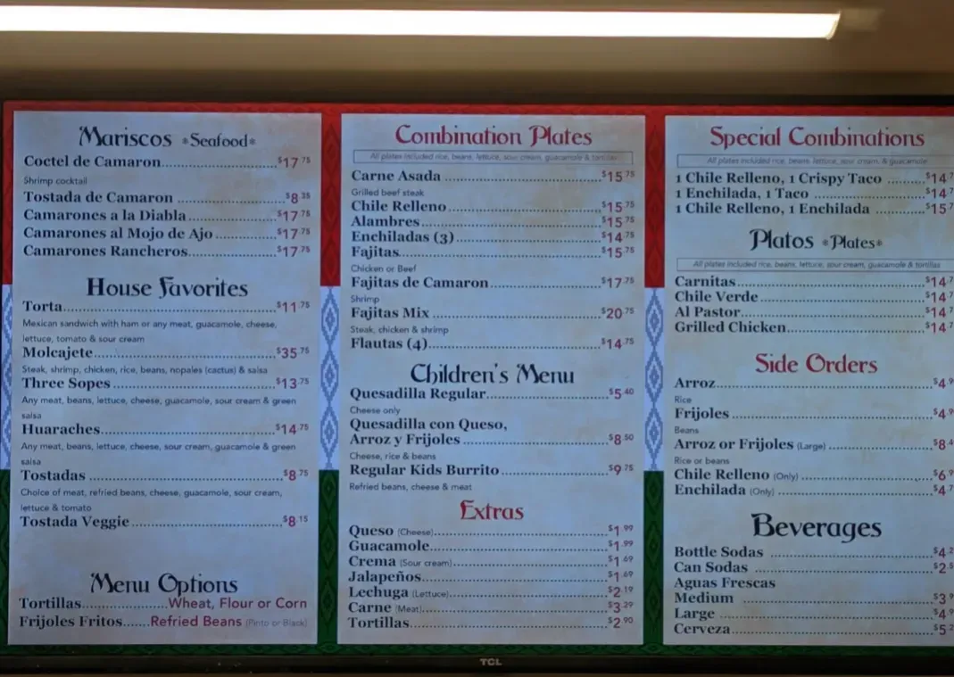 Menu 6