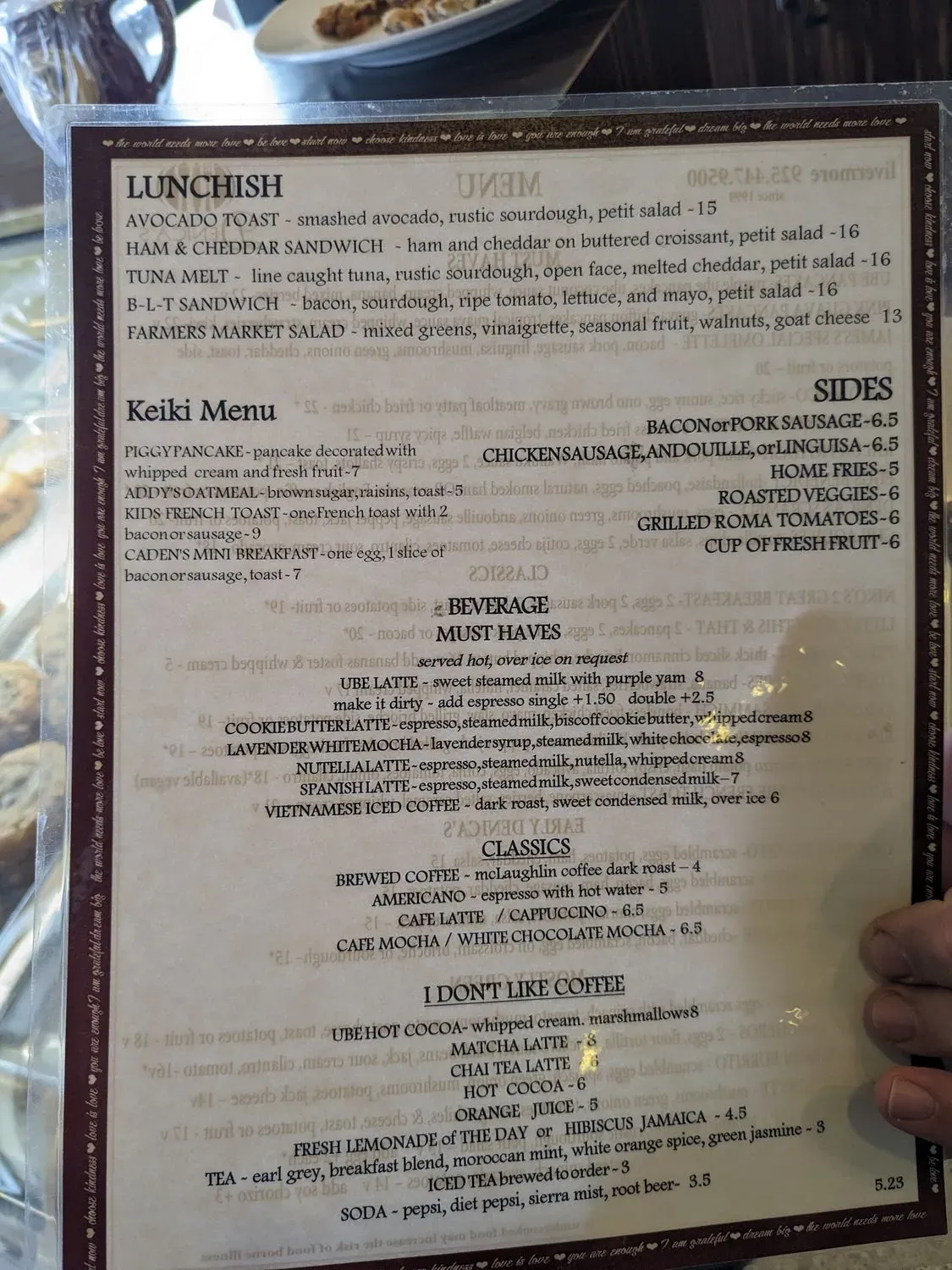 Menu 4