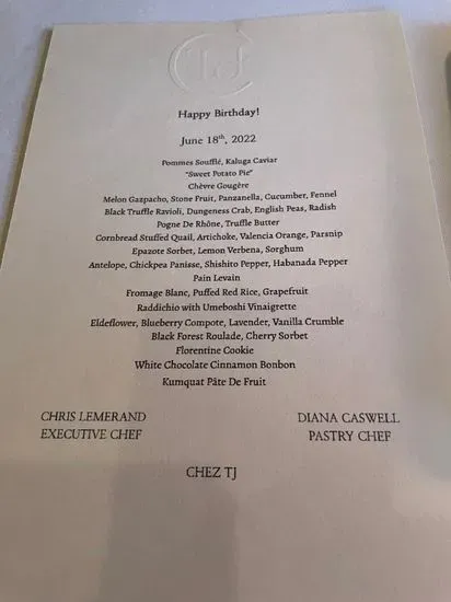 Menu 6