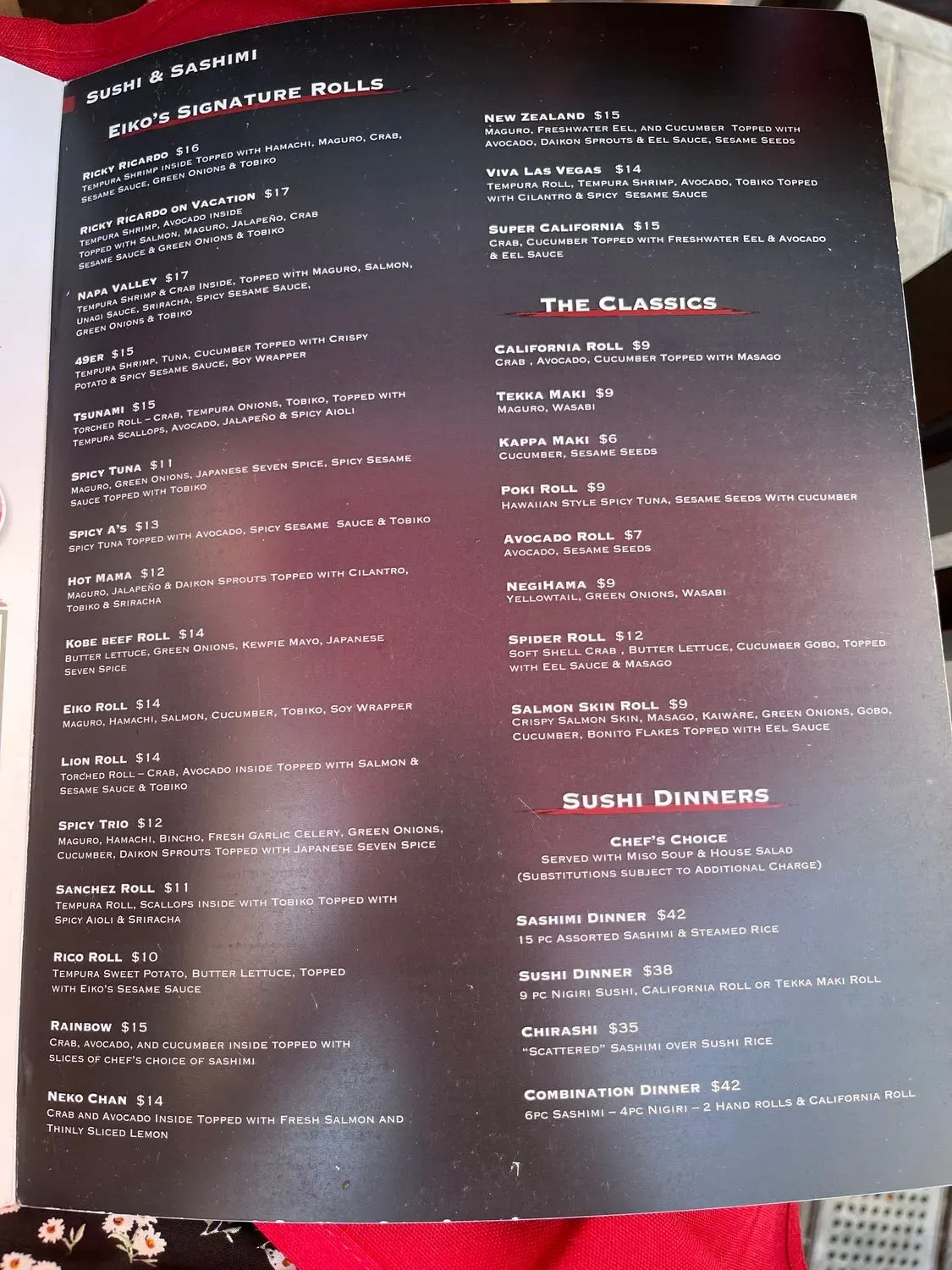 Menu 3