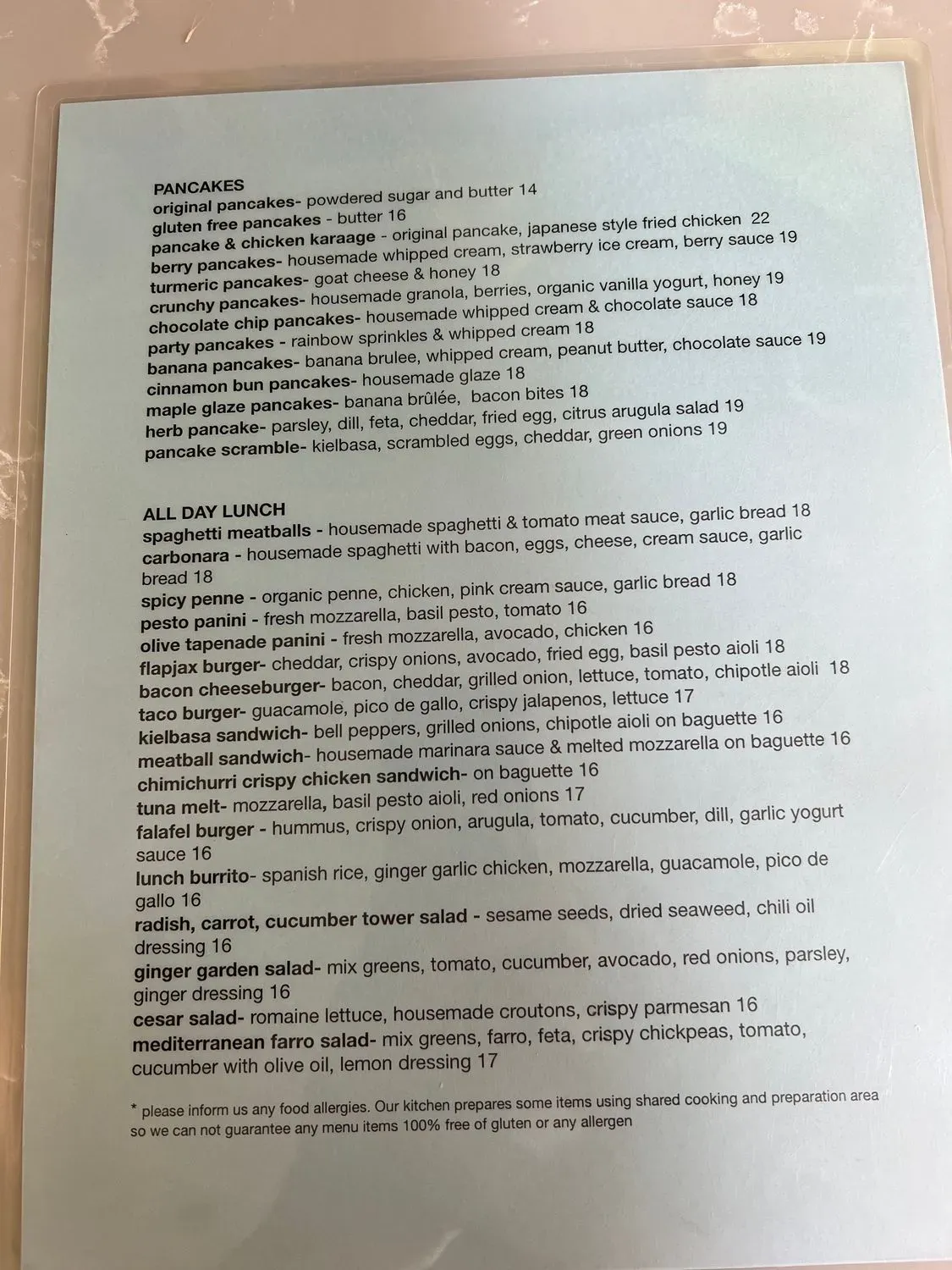 Menu 6