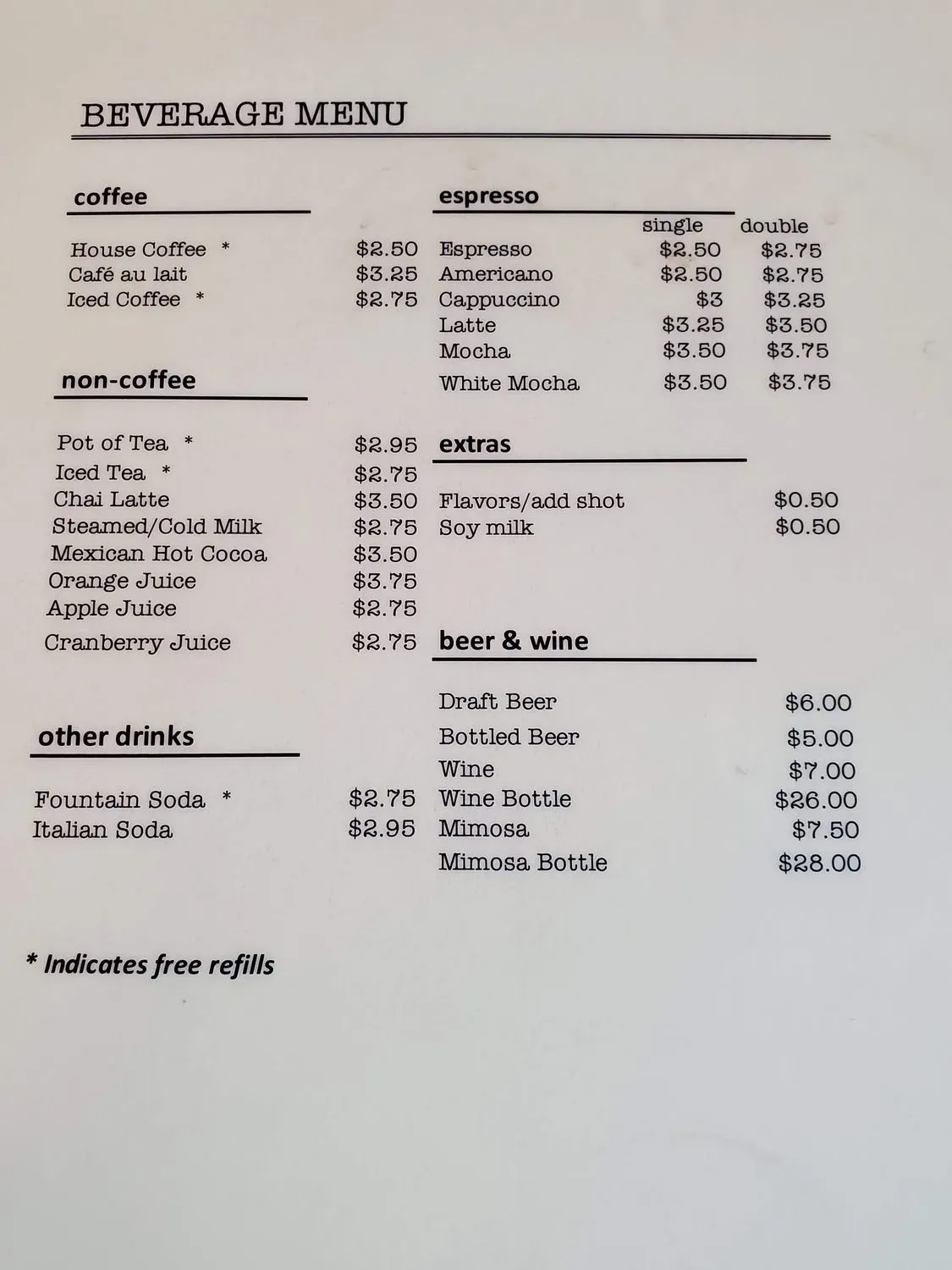 Menu 3