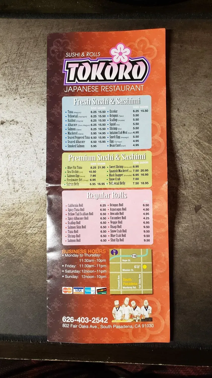 Menu 3