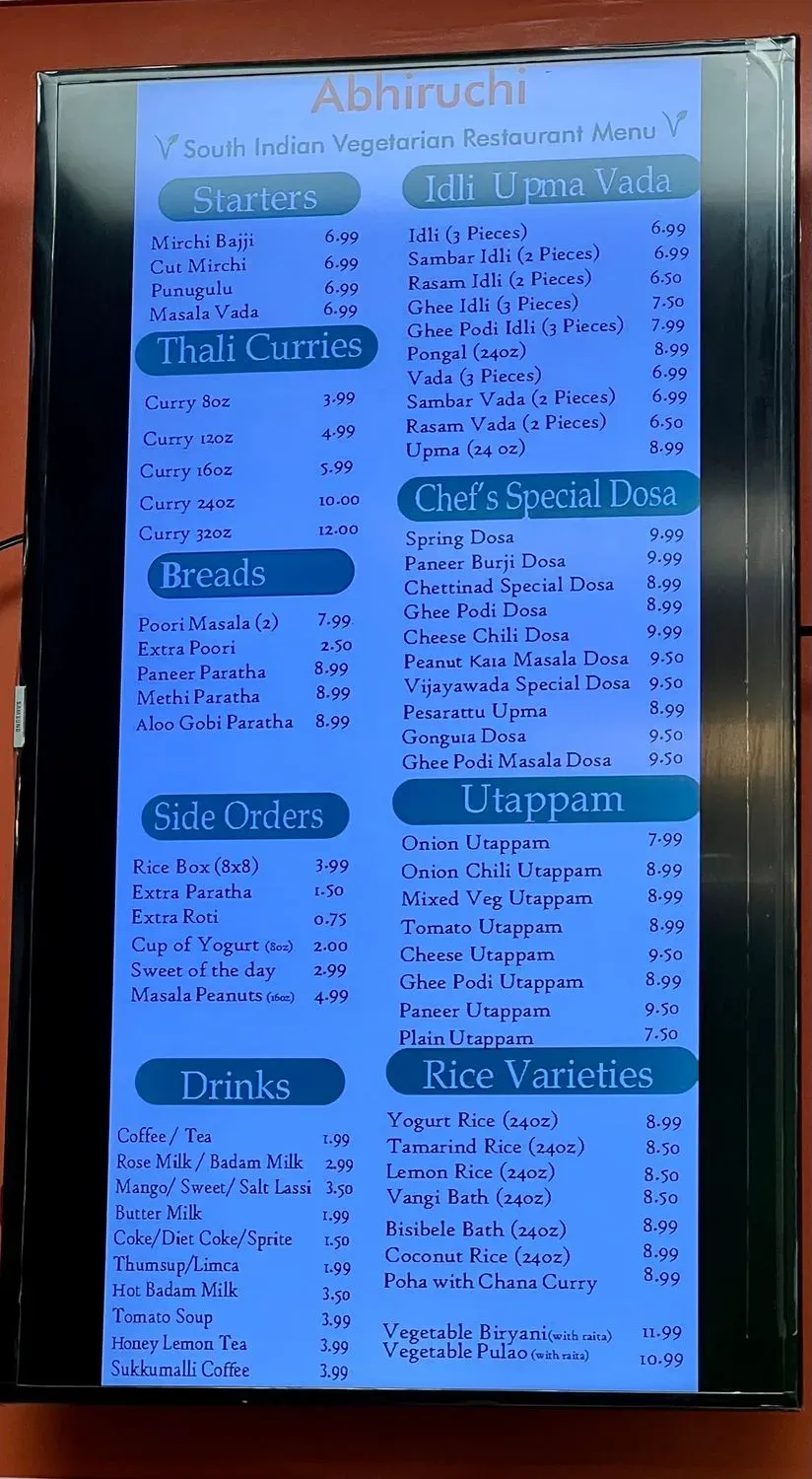 Menu 4