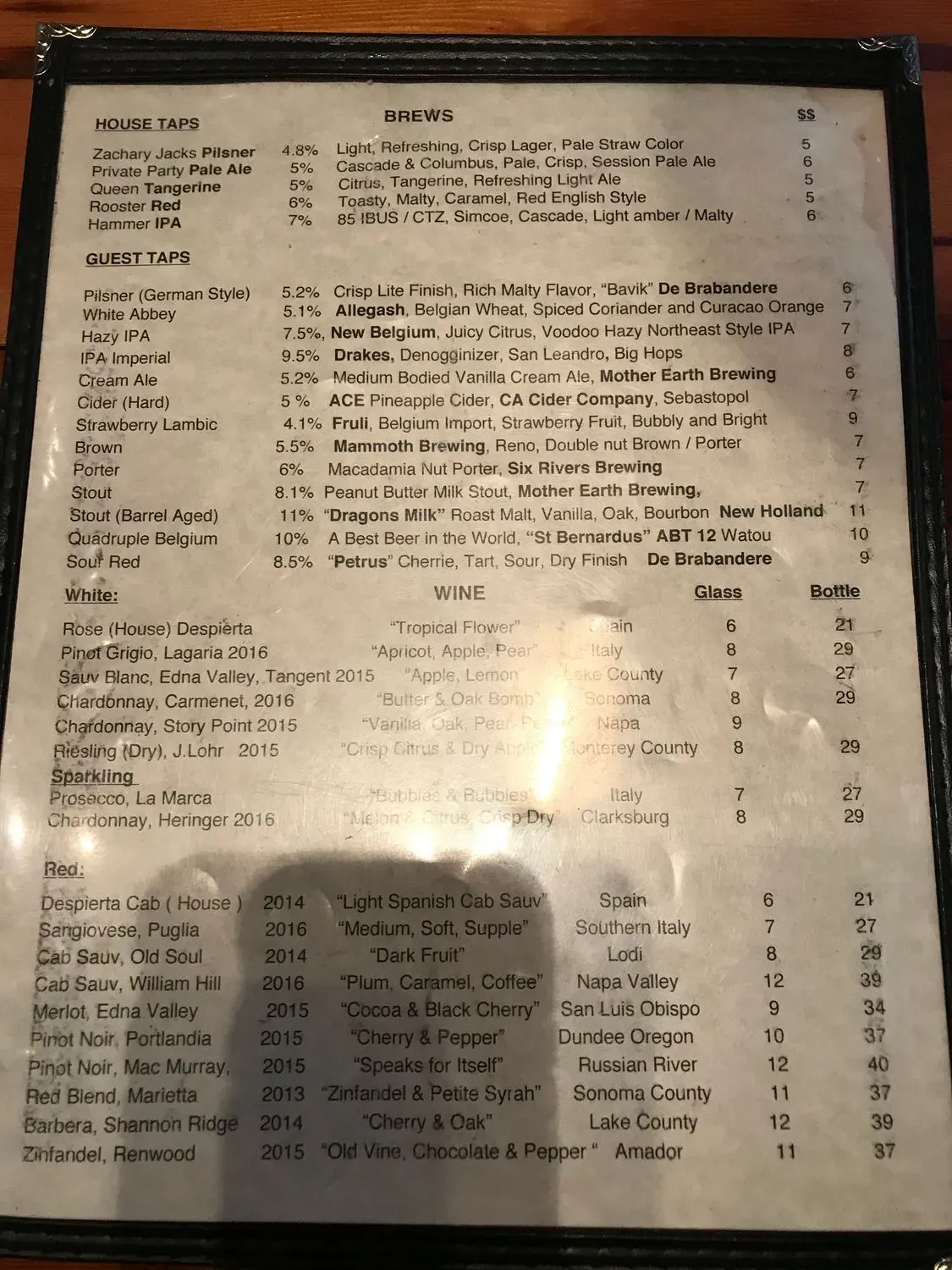 Menu 6