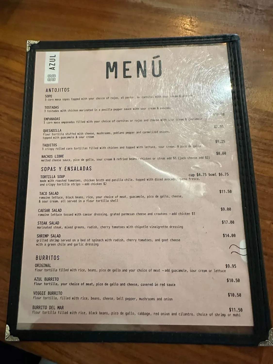 Menu 6