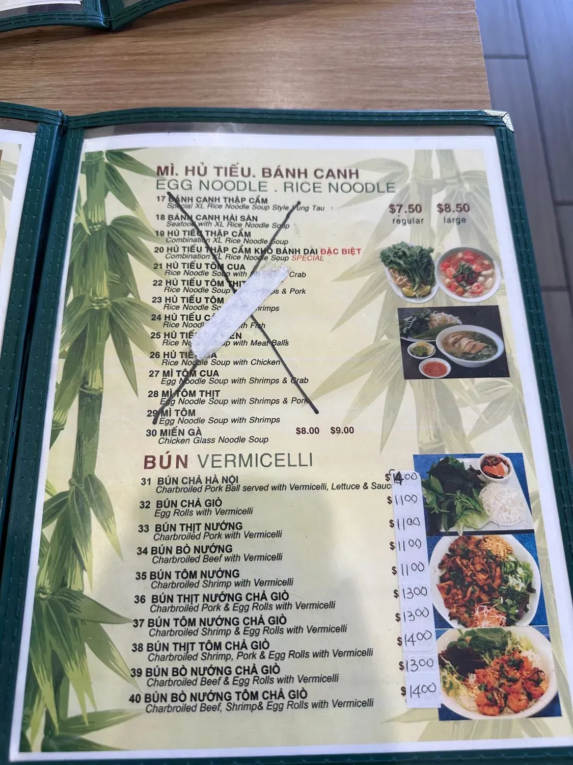 Menu 6