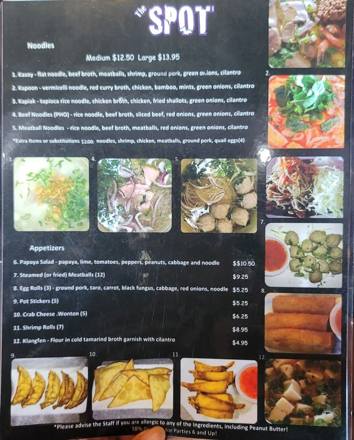 Menu 6