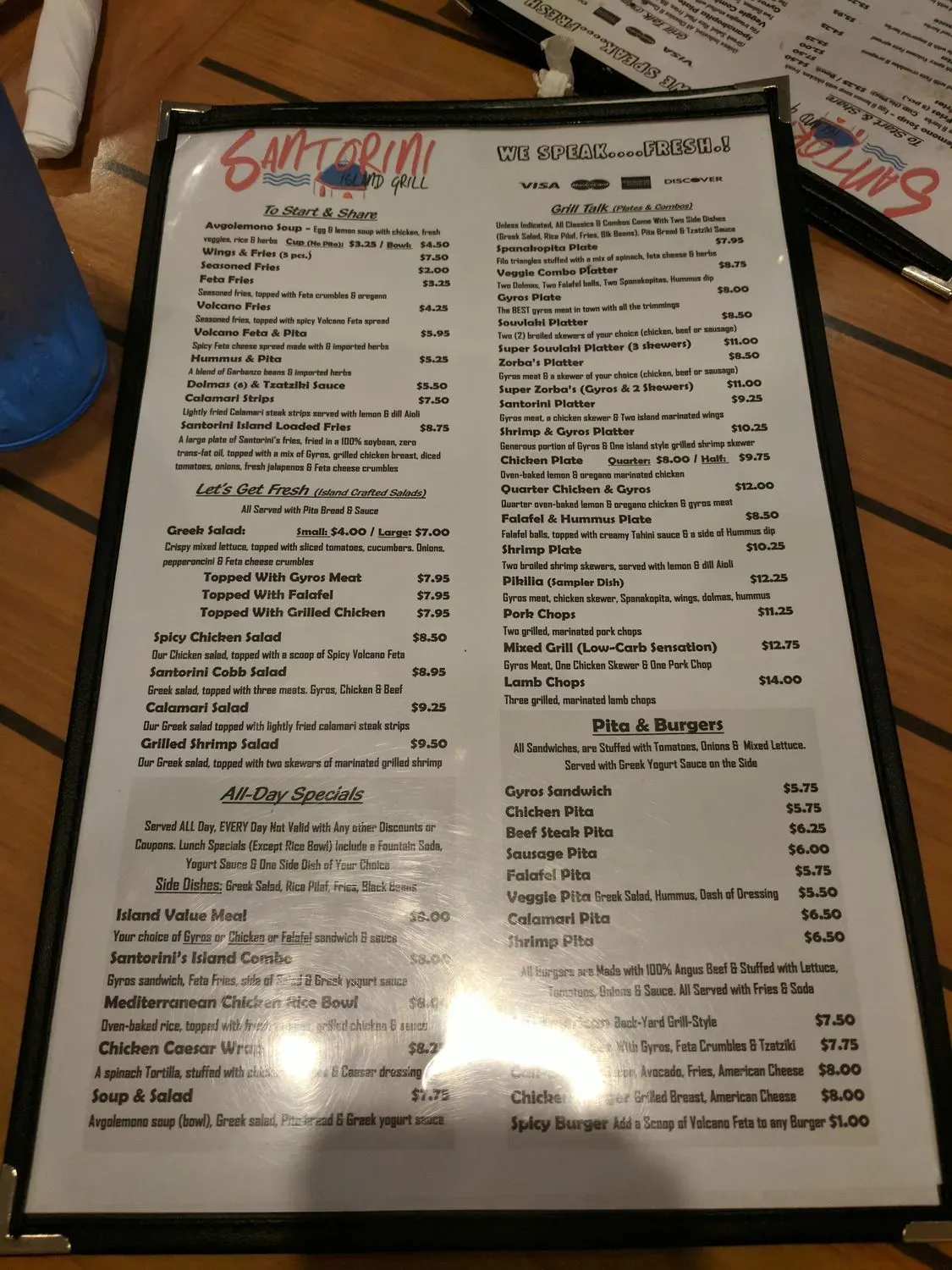 Menu 4