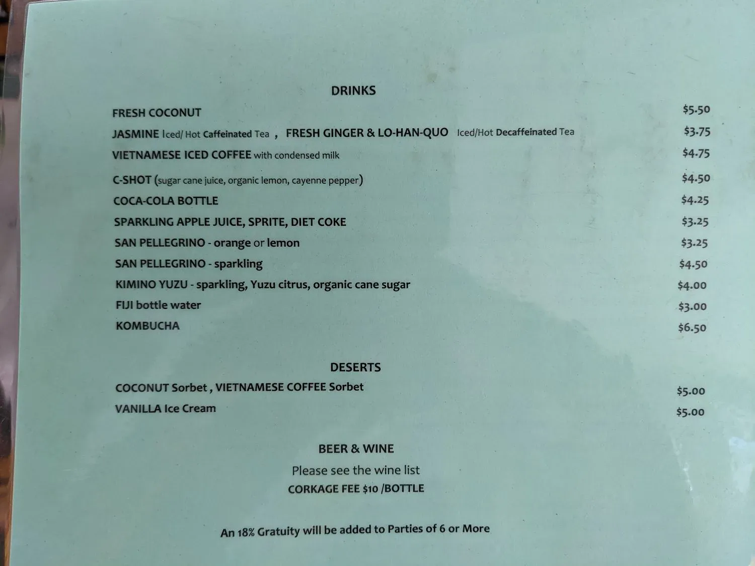 Menu 3