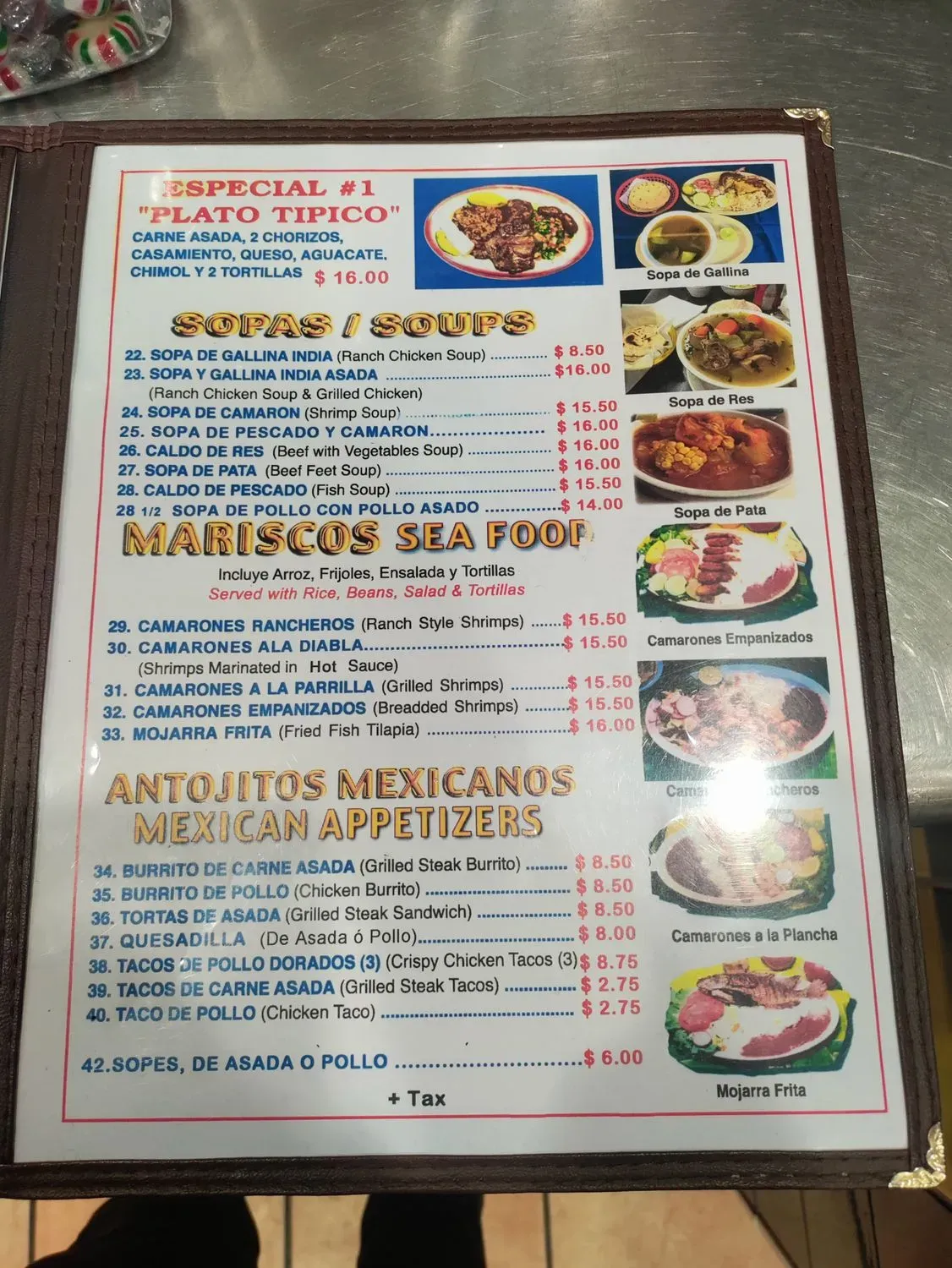 Menu 6