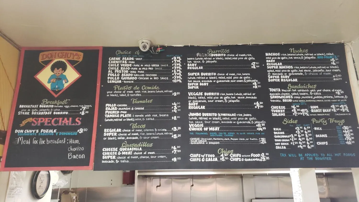 Menu 6