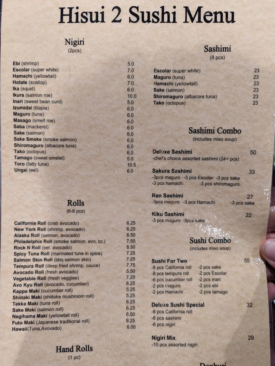 Menu 6