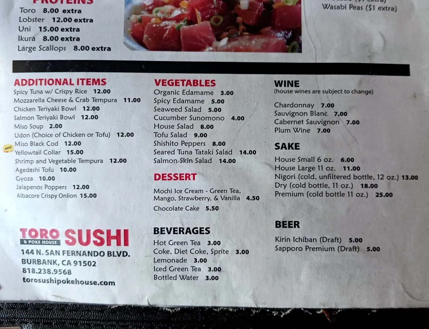 Menu 4