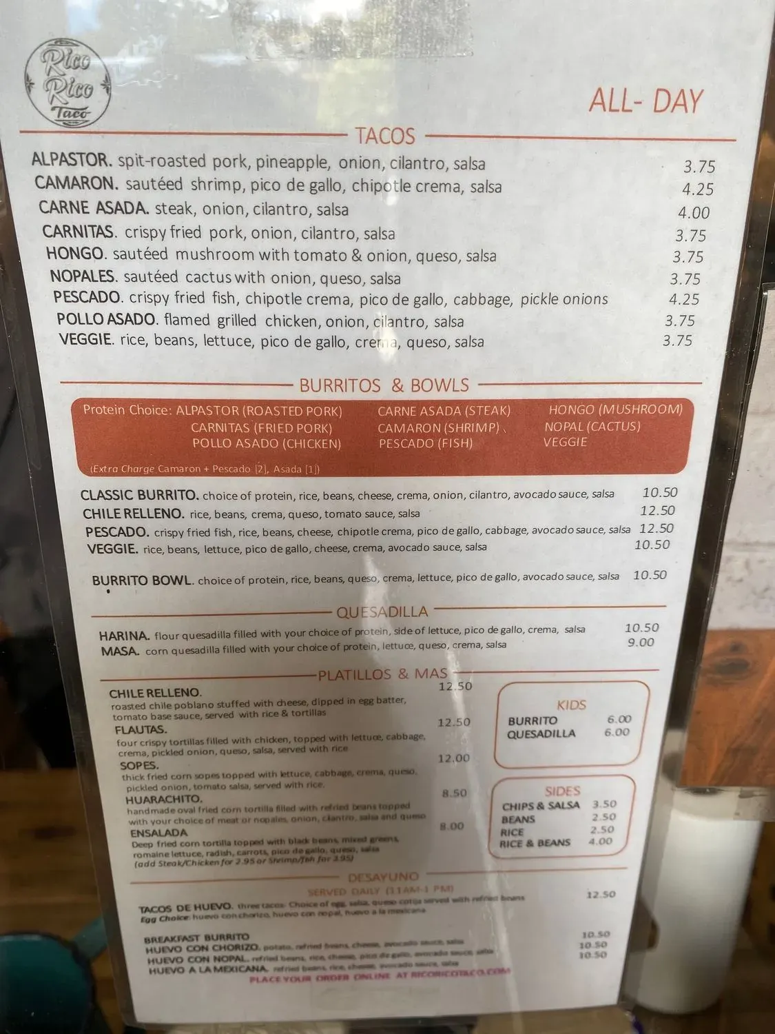 Menu 3