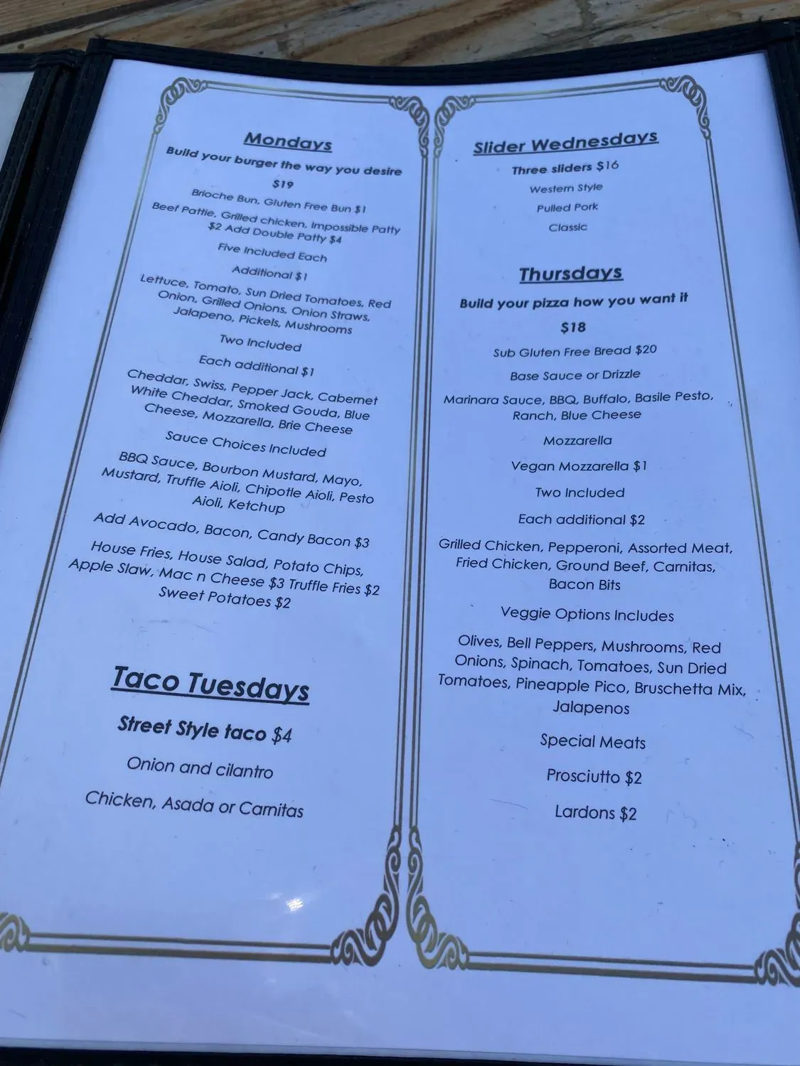 Menu 3