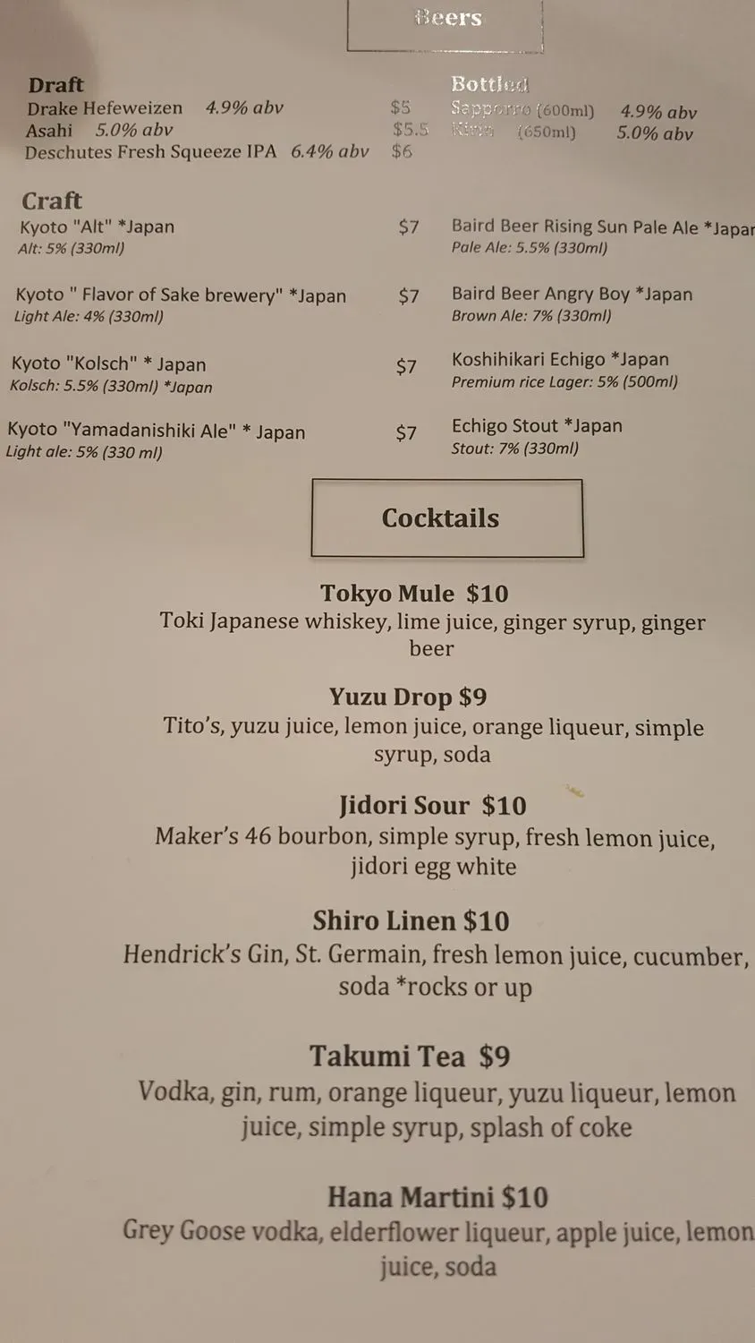 Menu 6