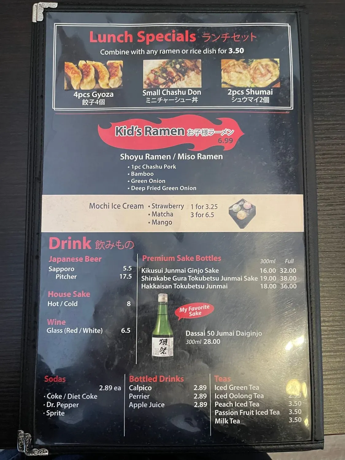 Menu 6