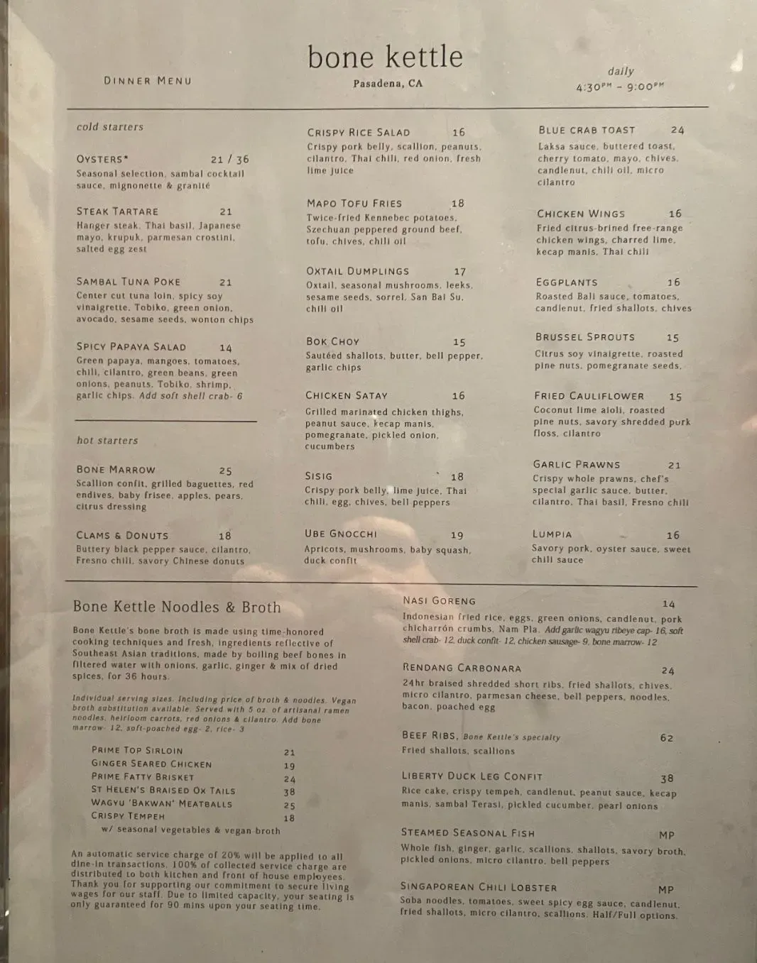 Menu 6